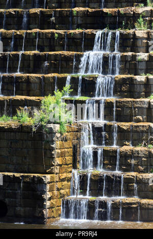 New Croton Dam, also known as Cornell Dam, is part of the New York City water supply system Stock Photo