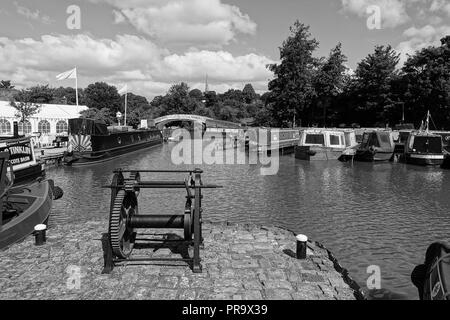 Braunston Marina Stock Photo