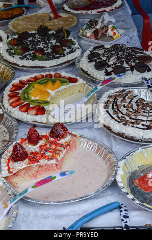 Assorted Traditional Cakes Stock Photo