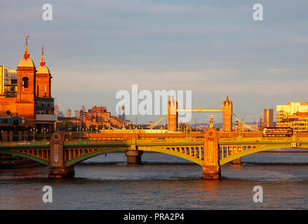 Europe, United Kingdom, England, London, Tower Bridge Stock Photo