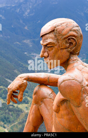 Mirador Roc del Quer, Andorra Stock Photo