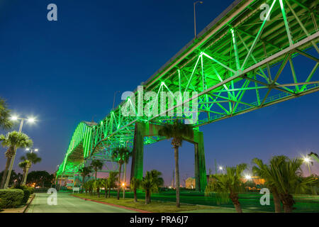 Corpus Christi Harbor Bridge. Corpus Christi, Texas, USA. Stock Photo