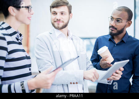 Confident team planning new project Stock Photo