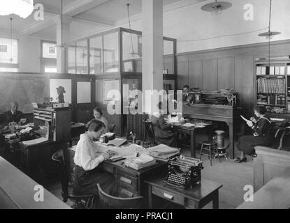 1918 -Alien Property Custodian - Property Seized - General offices, Bosch Magneto Co., San Francisco Branch Stock Photo
