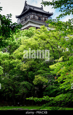 Hiroshima castle in Japan Stock Photo