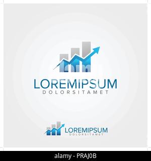 Business  Finance Logo Template	 Stock Vector