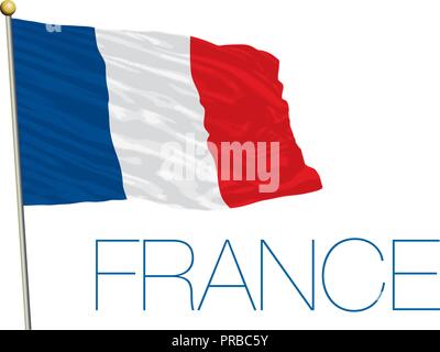 European Union flag, vector illustration Stock Vector