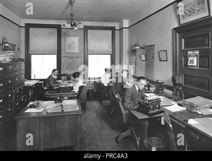 1918 Alien Property Custodian - Property Seized - Alien Property seized by U.S. Alien Property Custodian. Gerhard & Hey, Inc, N.Y.C Stock Photo