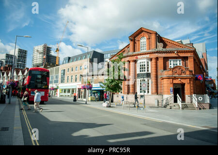 The borough of Harrow in North West London Stock Photo