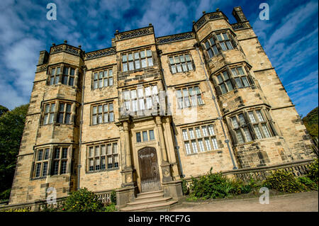 Gawthorpe Hall, a National Trust property in Burnley, Lancashire. Affectionately referred to as the ‘Downton of the North’, Gawthorpe Hall was redesig Stock Photo