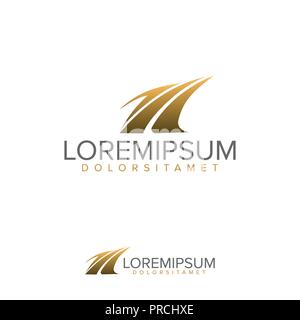 Eagle Logo Design Template	 Stock Vector