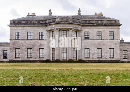 Castle Coole stately home, Enniskillen, owned my the National Trust. Stock Photo