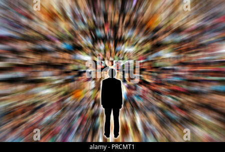 social media concept Stock Photo