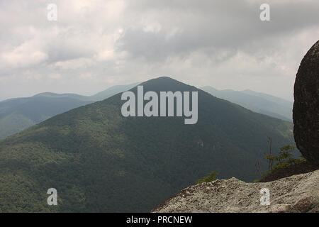 View from Sharp Top on Virginia's Blue Ridge Parkway, USA Stock Photo
