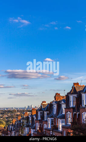 View of London from Muswell Hill, London, England, UK. Stock Photo