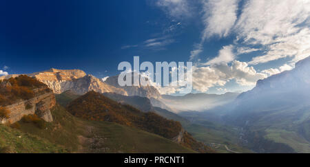 Autumn in Shahdag National Reserve Stock Photo