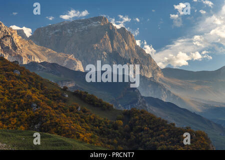 Autumn in Shahdag National Reserve Stock Photo