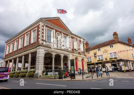 The guildhall on High Street, Windsor, UK. Stock Photo