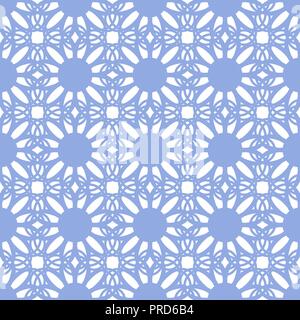 Floral seamless pattern blue color Stock Vector