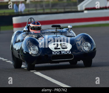 James Wood, Lotus Climax 15, Sussex Trophy, World Championship sports cars, Production Sports racing cars, 1955 to 1960, Goodwood Revival 2018, Septem Stock Photo