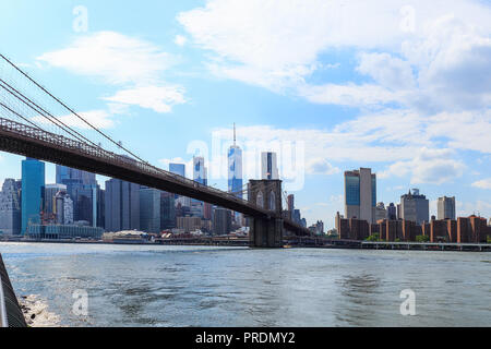 Brooklyn bridge Stock Photo