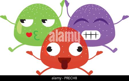 abstract Delicious candy Stock Vector