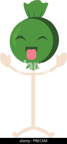 abstract Delicious candy Stock Vector