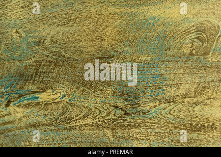 Rustic dark blue painted wood texture as background. Blue peel-off paint on an old wooden Board. Stock Photo