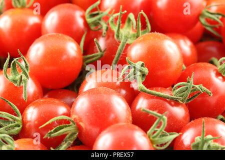 fresh wild currant tomatoes in closeup view Stock Photo