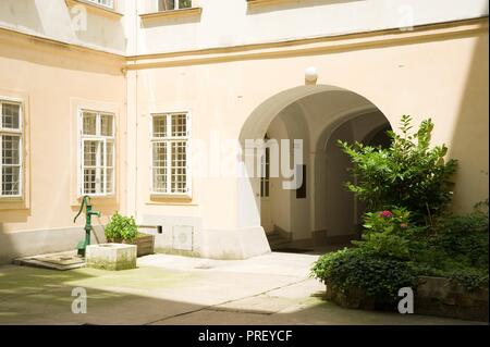 Wien, Blutgasse - Vienna, Blutgasse Stock Photo