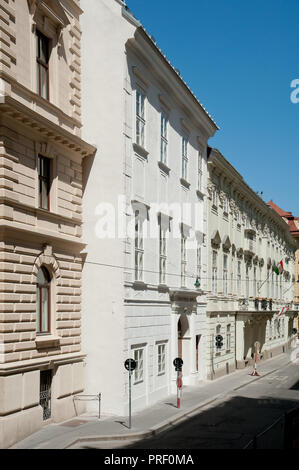 Wien, Bankgasse, Concordia-Haus, Fassade Stock Photo