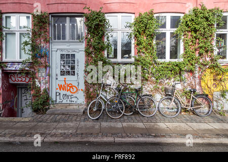 Norrebro district in Copenhagen, Denmark Stock Photo