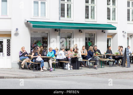 Norrebro district in Copenhagen Stock Photo