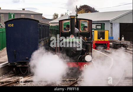 Gartell Light Railway Stock Photo