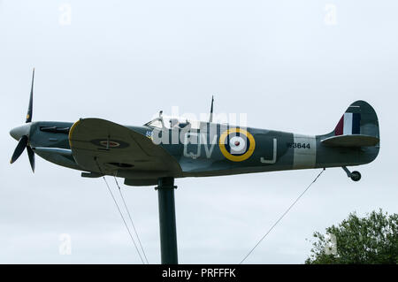 Around the UK - “Lytham St Annes RAF Fighter, Bomber & Coastal Command Memorial”. Stock Photo