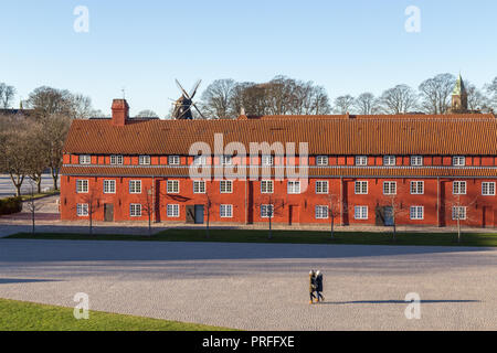 Fortress Kastellet in Copenhagen, Denmark Stock Photo