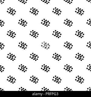 Triple molecule pattern vector seamless Stock Vector
