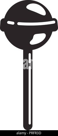 Classic lollipop icon, simple style Stock Vector