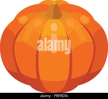 Pumpkin thanksgiving icon, isometric style Stock Vector
