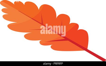 Oak leaf icon, isometric style Stock Vector