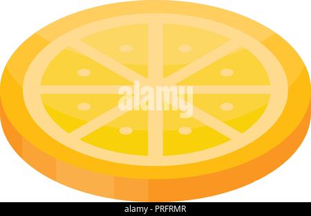 Candy orange icon, isometric style Stock Vector