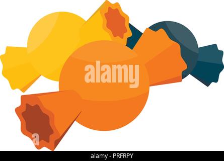 Halloween candy icon, isometric style Stock Vector