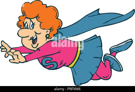 Happy Mothers Day Supermom design EPS 10 vector Stock Vector