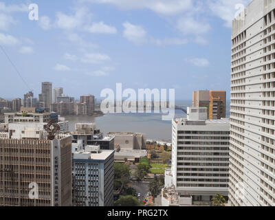 NARIMAN POINT FROM INDIAN EXPRESS BUILDING, NARIMAN POINT, MUMBAI, INDIA, ASIA Stock Photo