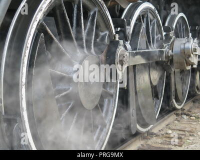 KVR Steam Train, Kettle Valley Railroad, Kettle Valley Railway,  Summerland, Okanagan Valley, BC, Canada, Brian Martin RMSF Stock Photo