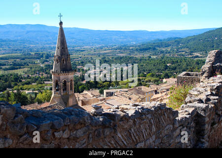 Saint Saturnin les Apt in the Luberon area in France Stock Photo