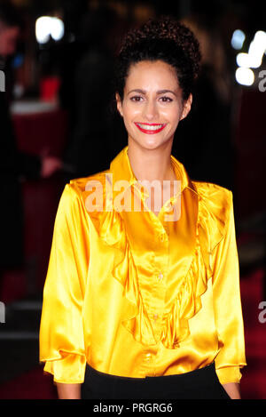 London, UK. 2nd October, 2018. Ines Melab attending The World Premiere of The ROMANOFFS  at the CURZON MAYFAIR  London Tuesday 29th October 2018. Credit: Peter Phillips/Alamy Live News Stock Photo