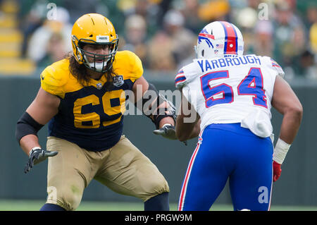 Green Bay Packers. 10th Sep, 2023. #69 David Bakhtiari in action during a  game against the Chicago Bears in Chicago, IL. Mike Wulf/CSM/Alamy Live  News Stock Photo - Alamy