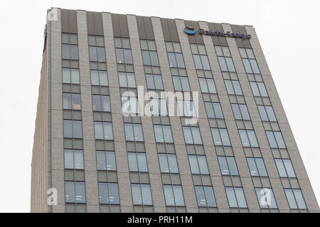 A general view of Daiichi Sankyo Co., Ltd.'s headquarters in Tokyo, on October 3, 2018, Japan. Credit: Rodrigo Reyes Marin/AFLO/Alamy Live News Stock Photo