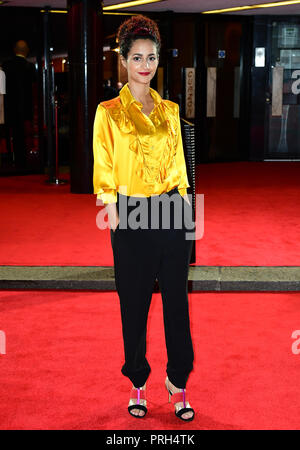 Ines Melab attending the world premiere of The Romanoffs at The Curzon Mayfair in London. Stock Photo